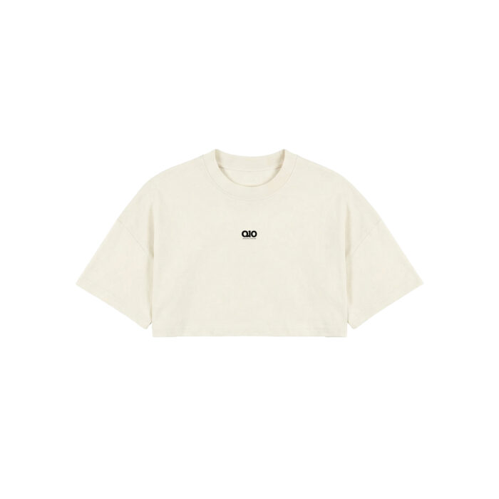 Crop Top Oversize My Hood Beige