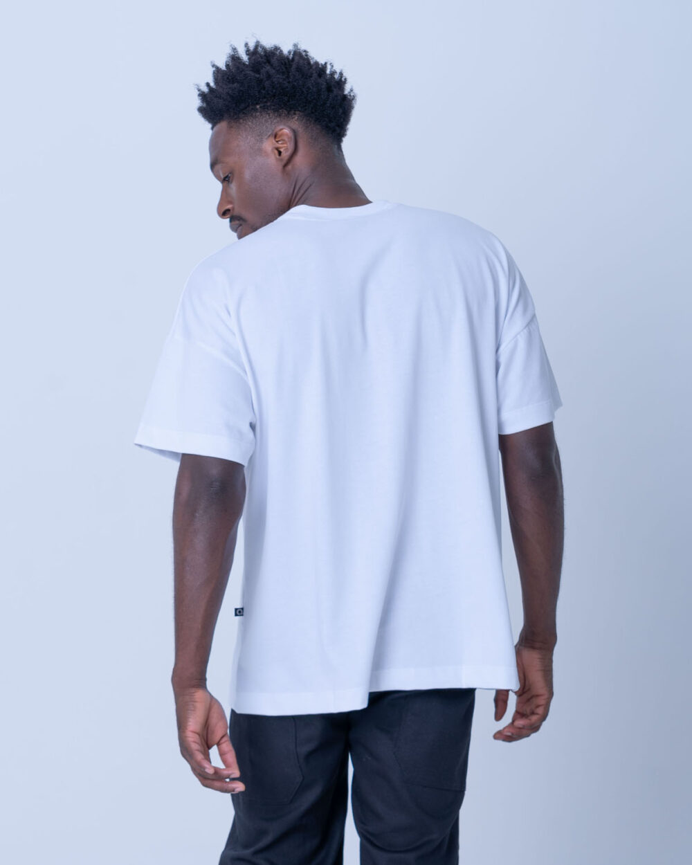 Camiseta Oversize Designio Blanco - Imagen 3