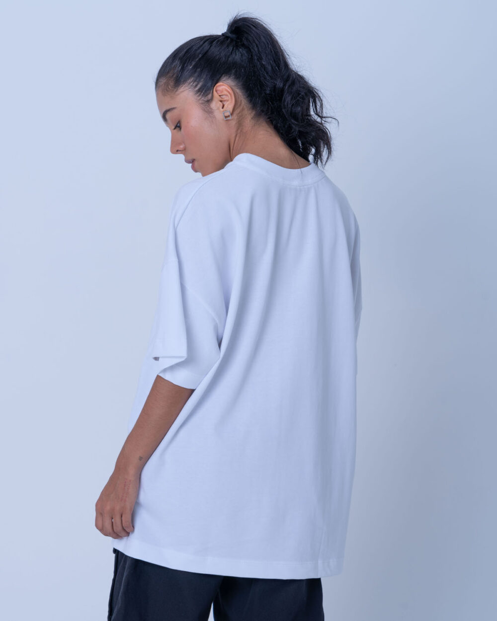 Camiseta Oversize Designio Blanco - Imagen 4