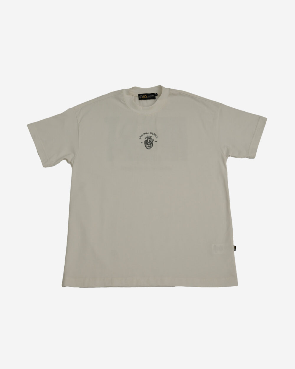 Camiseta Oversize Feelings Beige