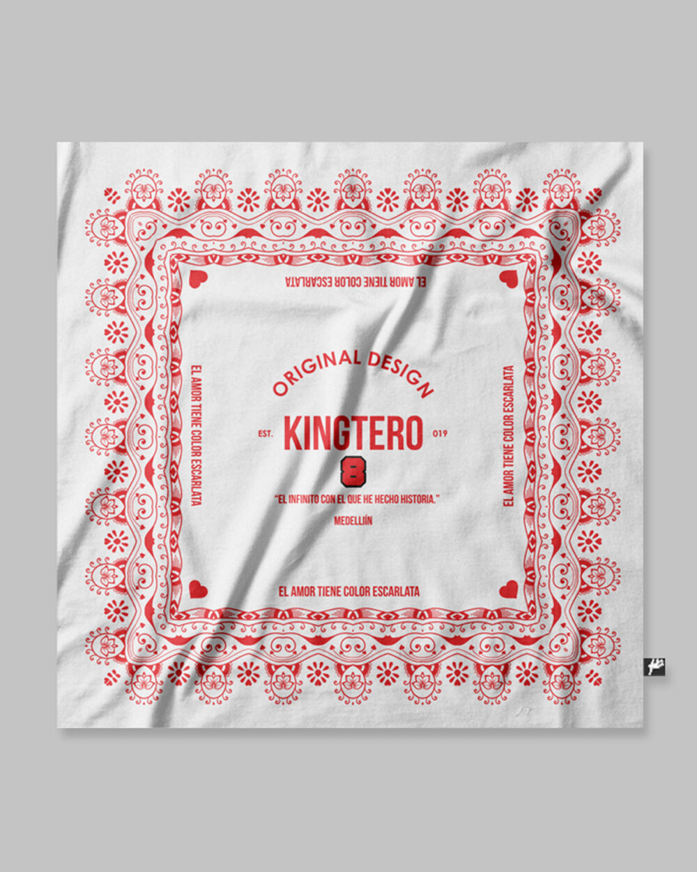 Bandana Kingtero Blanca