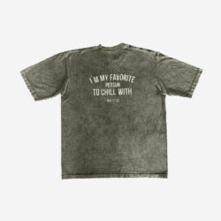 Camiseta Oversize Love The Process Efecto Lavado - Imagen 2