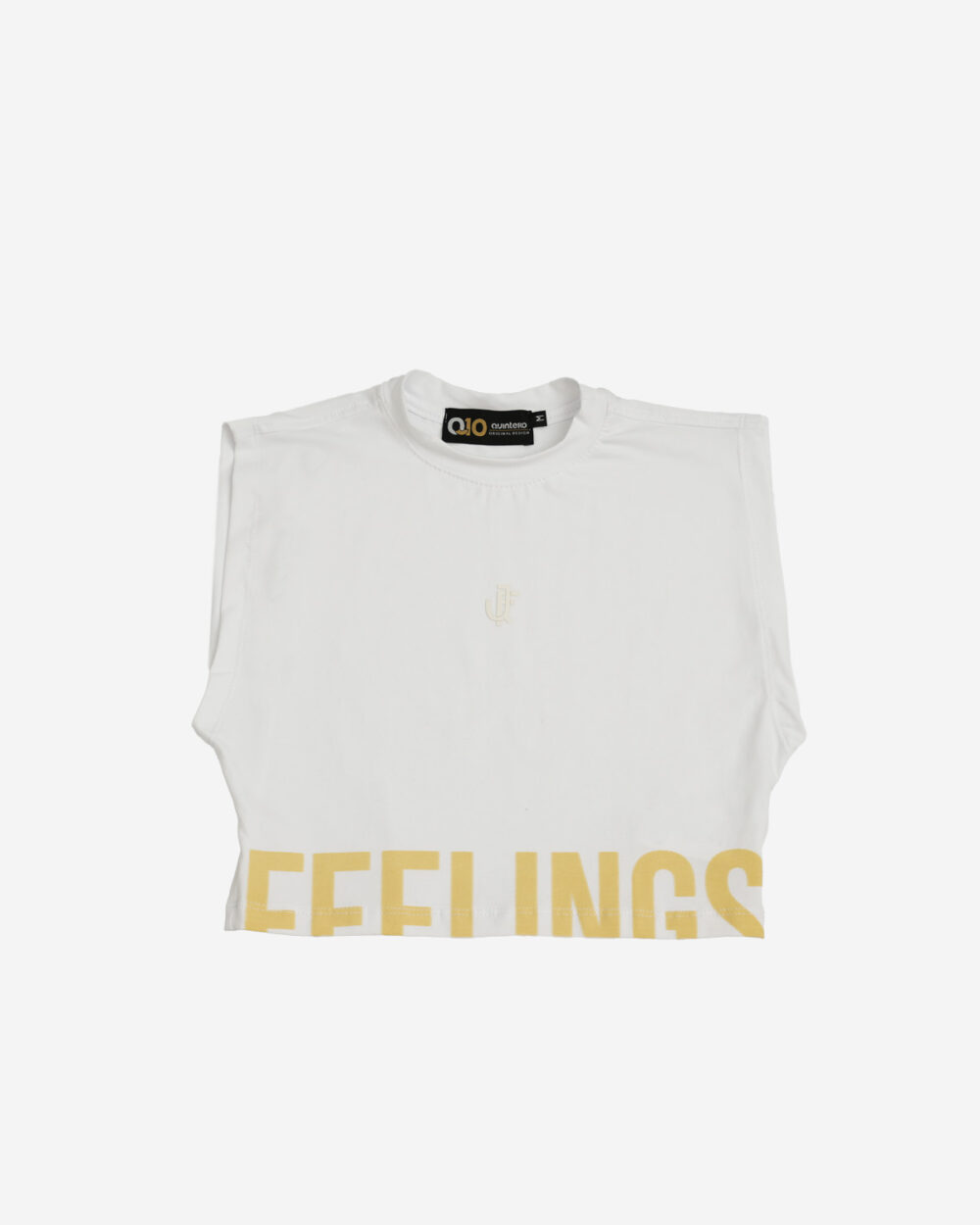 Tank Top Women Feelings Blanco