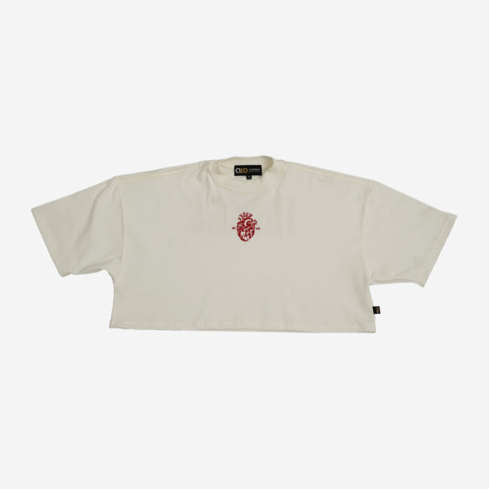 Crop Top Oversize Feelings Beige