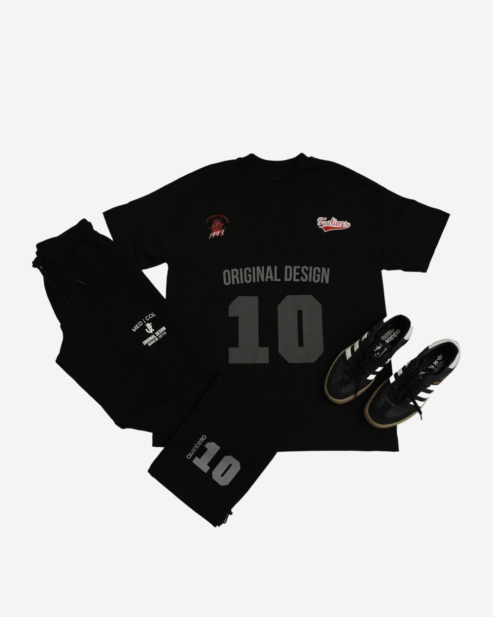 Camiseta Feelings 10 Negra - Imagen 3