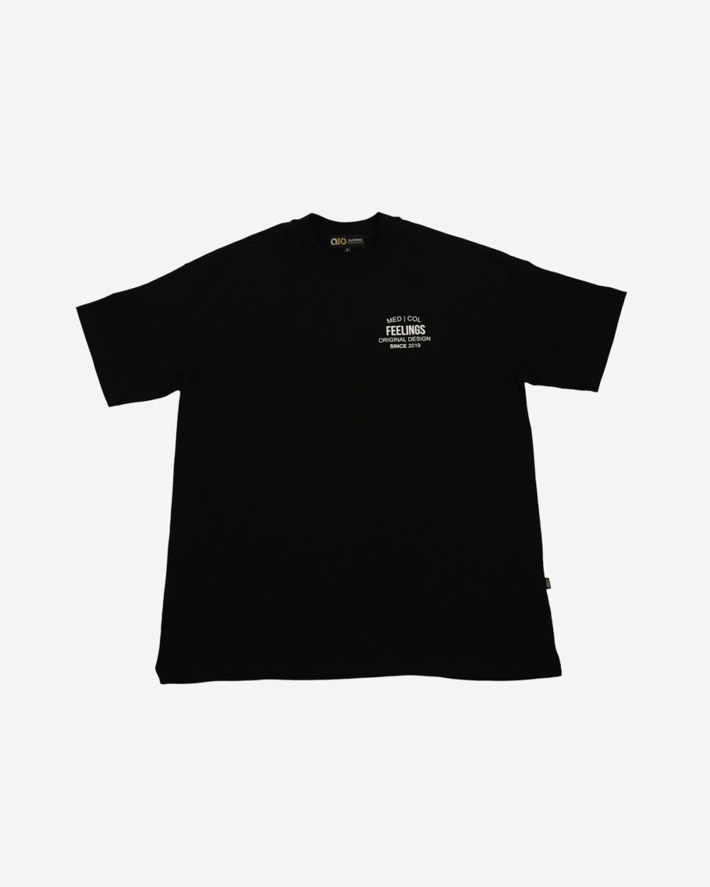 Camiseta Oversize Feelings Negra
