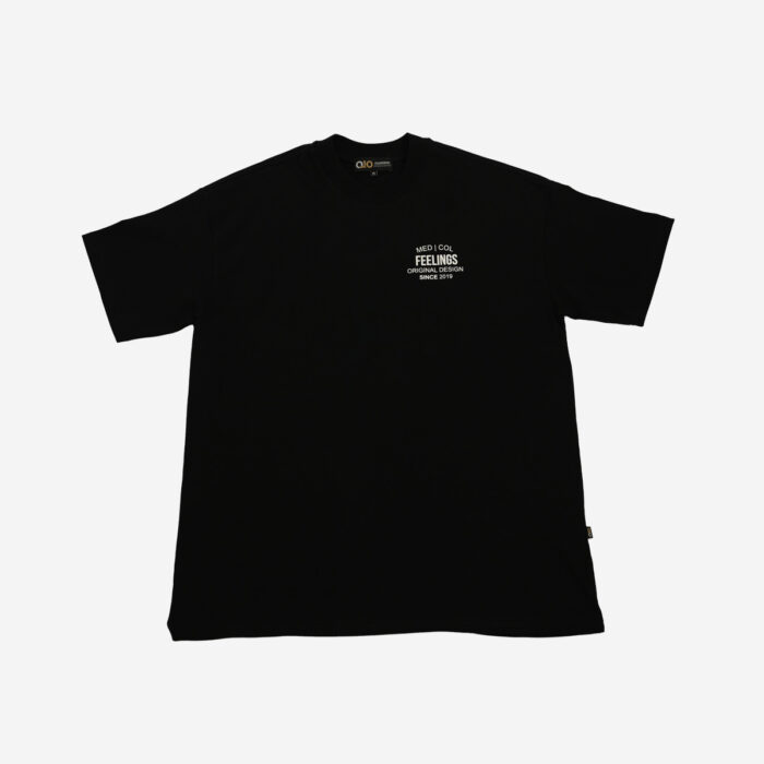 Camiseta Oversize Feelings Negra