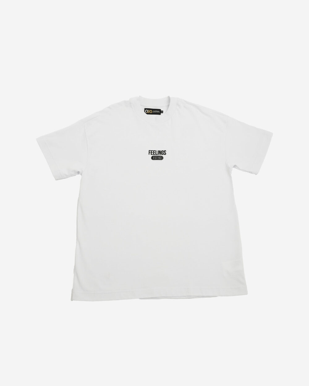Camiseta Oversize Feelings Blanca