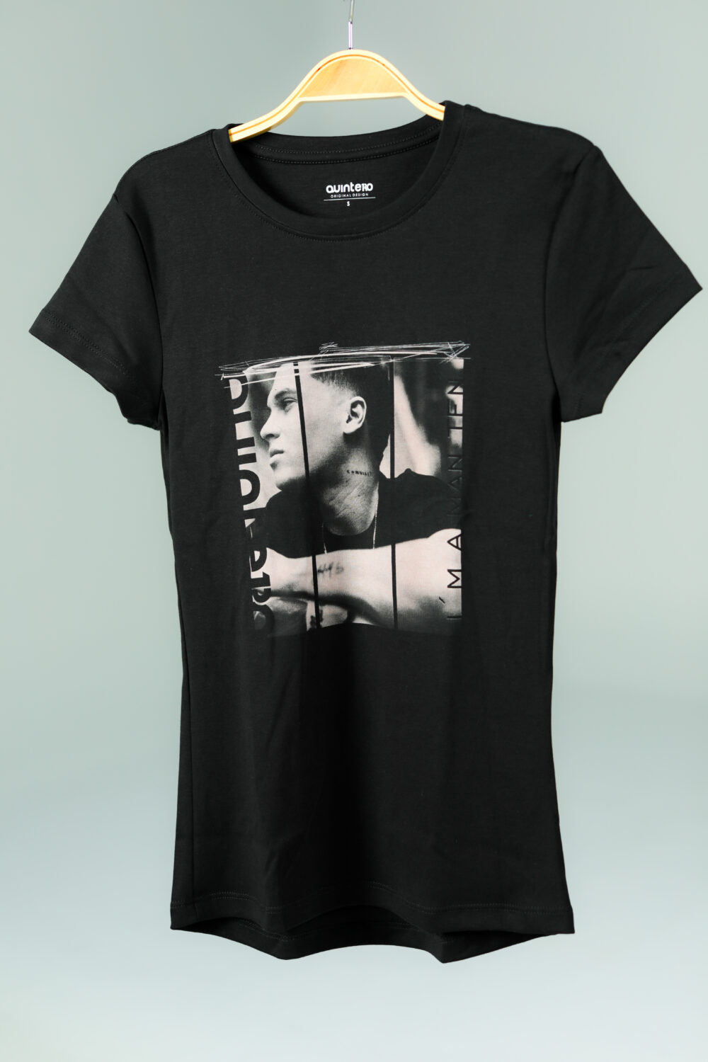 Camiseta MEN Q10 Negra Mujer