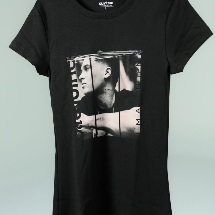 Camiseta MEN Q10 Negra Mujer