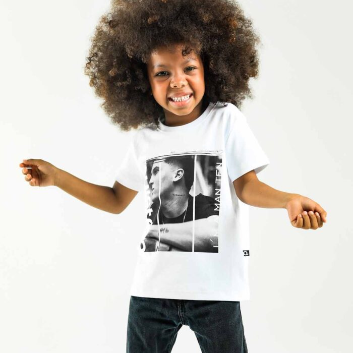 TSHIRT KIDS Q10 White