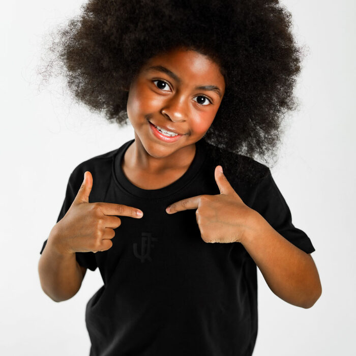 TSHIRT KIDS JFQ Black