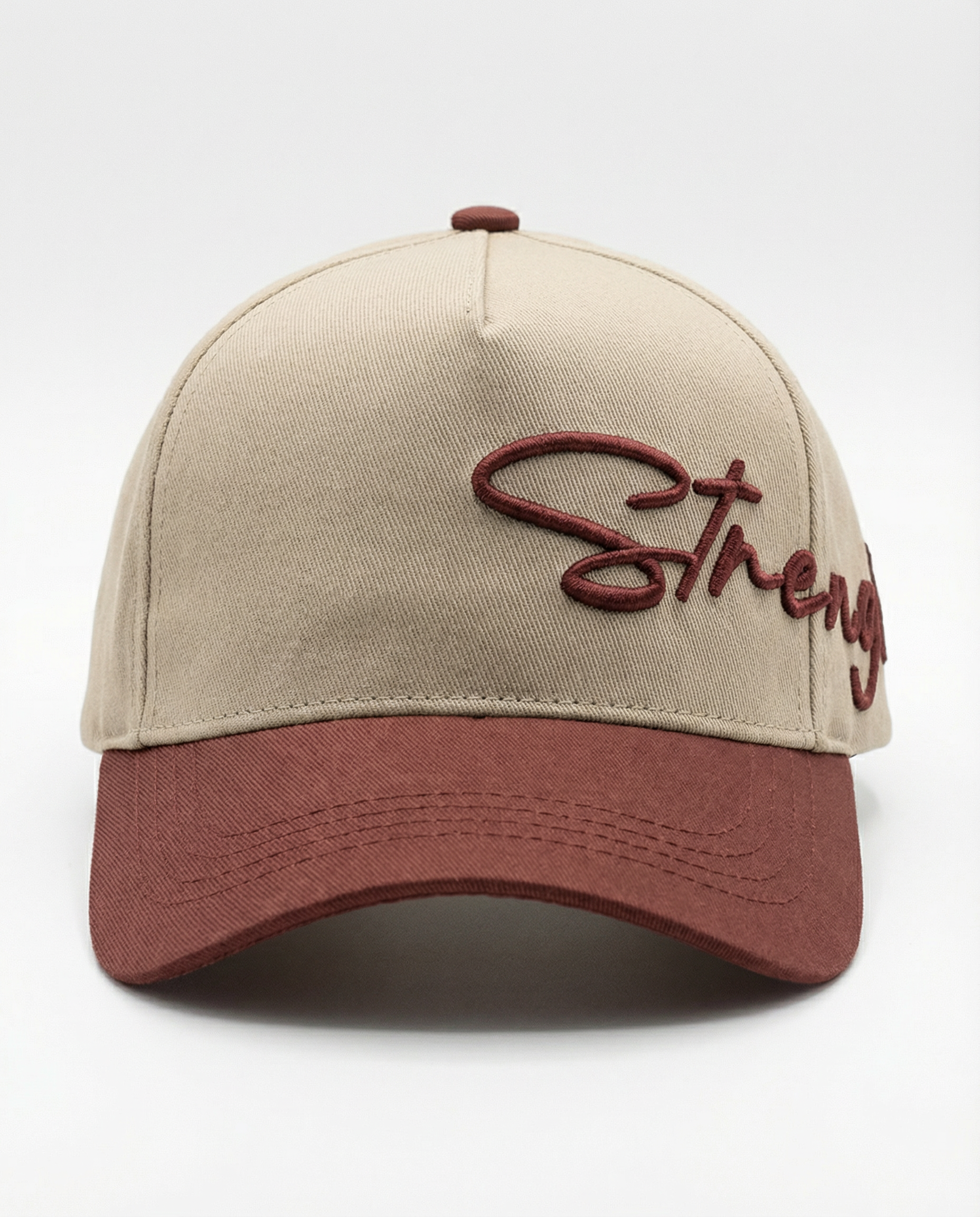 Cap Beige con vino Strength