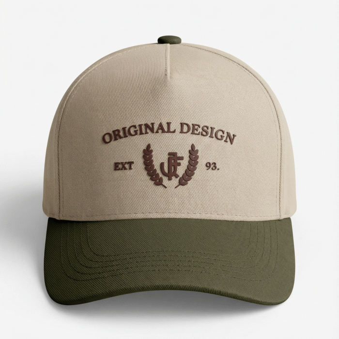 Cap Beige con verde Original Design